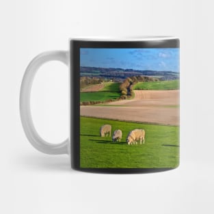 England's Berkshire Downs In Springtime Mug